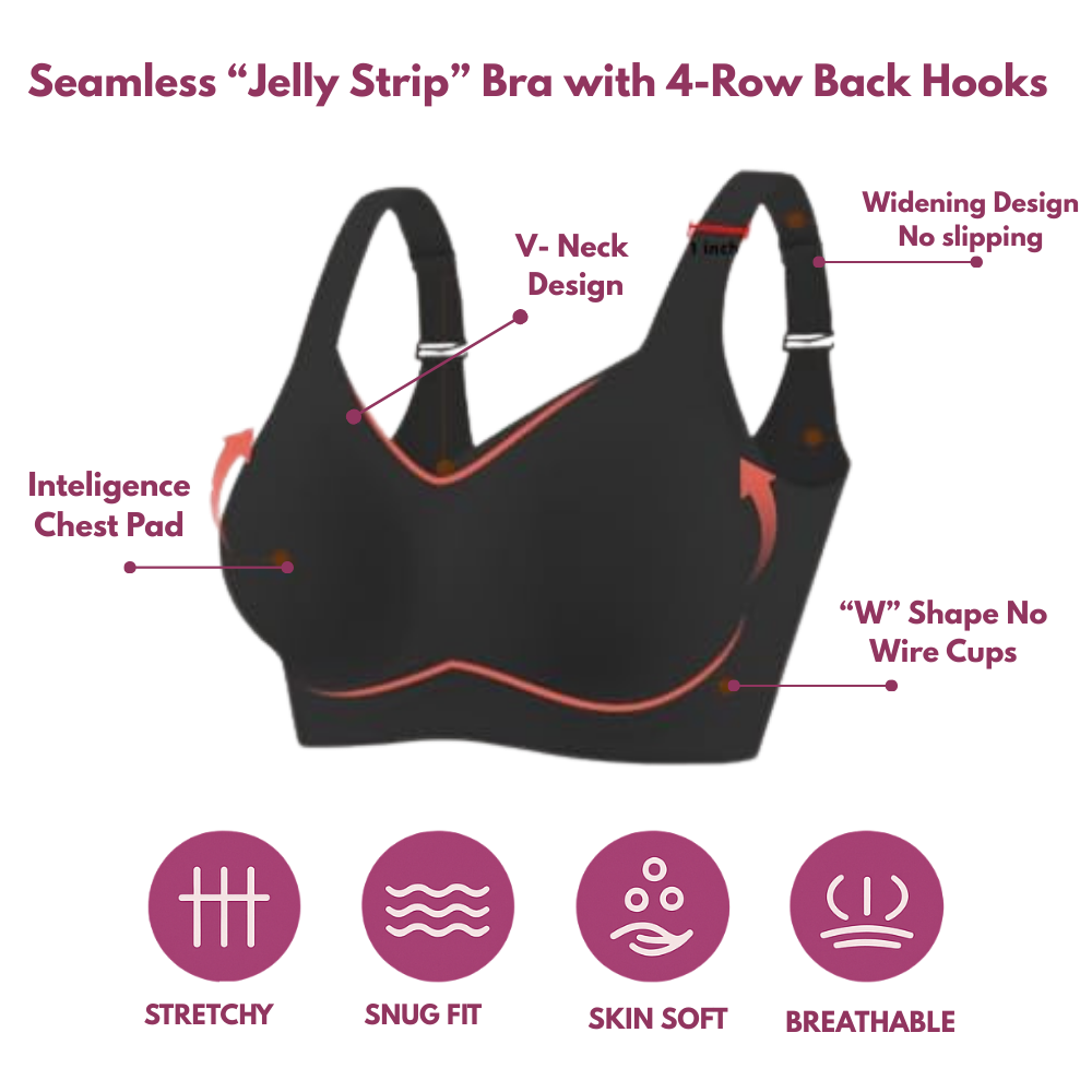 Women's Seamless Wireless Bra